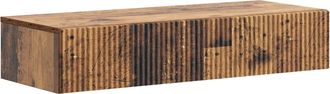 vidaXL Mesa Lateral Montada En La Pared 87,5 X 34,5 X 17 Cm Vidaxl