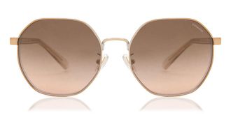 Coach HC7147 CH556 Asian Fit 93315M Womens Sunglasses Gold Size 56