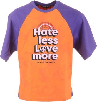 Dolce & Gabbana Uomo, Top, Arancione, M, new