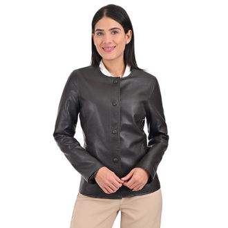 Nine West Womens Chic No-Collar Jacket