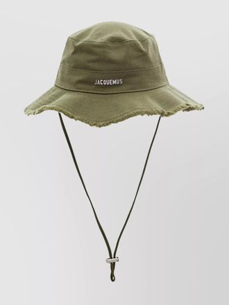 Jacquemus frayed artichoke bucket hat