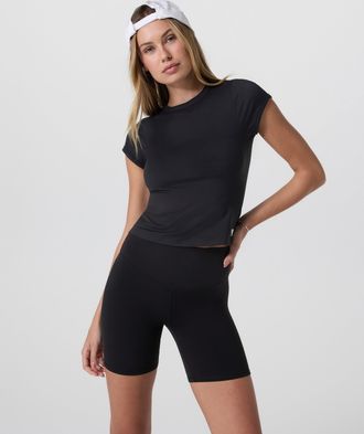 Vuori Clothing Halo Baby T-Shirt | Solid Black | XS, Size Extra Small