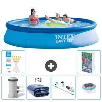 Intex Piscina Easy Set Redonda - 396x84 Cm - 7-piezas S204