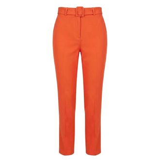Trussardi Pantaloni dritti - - Trousers - Donna - Arancione - S