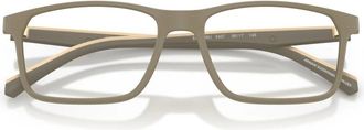 Emporio Armani Glasses, unisex, Gray, Size: 56 MM Optical Frame