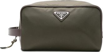 Prada Speedrock Logo-plaque Clutch Bag