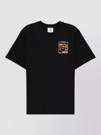 Casablanca graphic logo crew neck short sleeve t-shirt