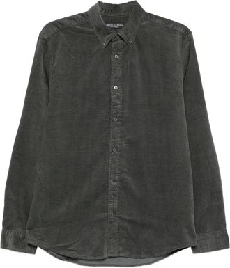 Marc O'Polo corduroy button shirt - Grey