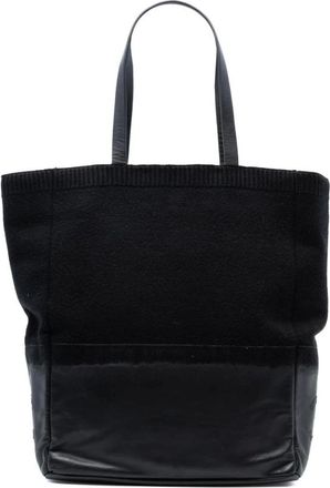 Chanel Pre-owned Tote Bags, female, Black, Size: ONE SIZE Pre-owned Everyday Tote Bag