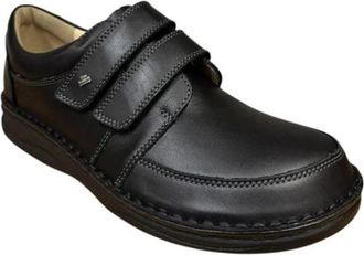 Finn Comfort Wicklow Slip-on - Heren - Platte Schoenen - Zwart - 44 EU - Leer - Schoenen