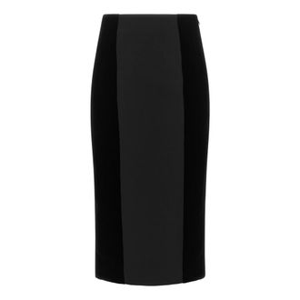 Jacquemus La Jupe Tailleur - Dames - Rokken - Zwart - Maat: XS Katoen
