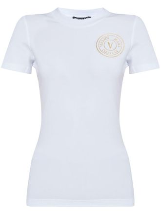 Versace Jeans Couture logo-print T-shirt - White