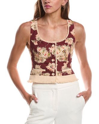 Cinq &agrave; Sept Mae Bouquet Rowena Top