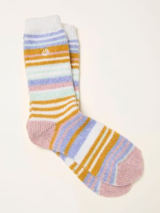 Fat Face FatFace Multi Colour Super Soft Striped Socks