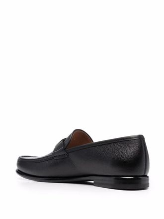 Ferragamo Vara Buckle Loafer - Black