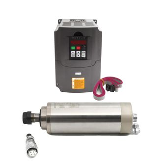 OEM Motor De Husillo Para Fresadora Cnc, Refrigerado Por Agua, De Alta Precisi&oacute;n, Con Variador De Frecuencia Add Hy, 220 V