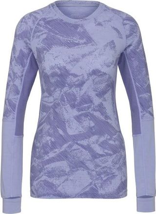 Stoic MerinoMesh150 SadjemSt. L/S Merinoshirt f&uuml;r Damen | lila