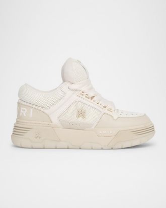 Amiri MA-1 Mesh & Leather Chunky Sneakers