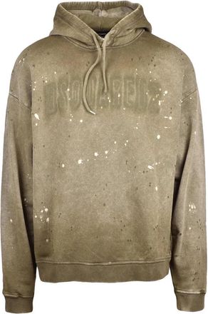 Dsquared2 Distressed Effect Sweatshirt - Green