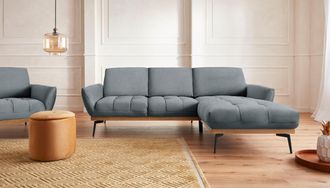 Exxpo Sofa Fashion Ecksofa »Palic, inkl. Rückenverstellung, bequem, elegant, Breite 245cm, L-Form«