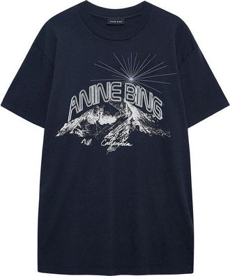 Anine Bing T Shirt Blu-Donna