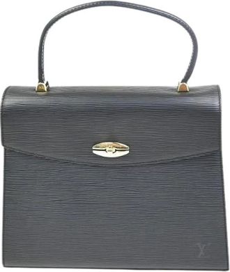 Louis Vuitton Pre-owned Handbags, female, Black, Size: ONE SIZE Pre-owned Malesherbes Handbag