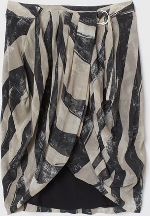 H&M Drapierter Wickeljupe - Beige