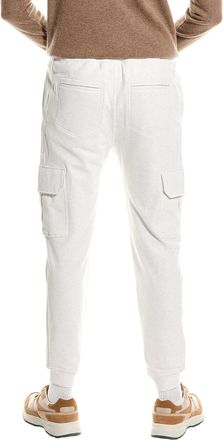 Brunello Cucinelli Cotton Relaxed Fit Cargo Pants - Off-White