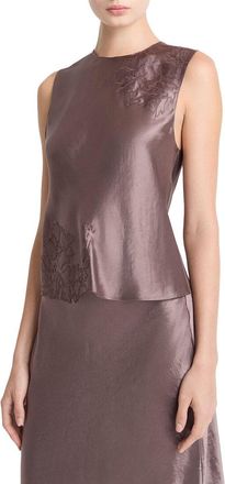 Vince Embroidered Shell