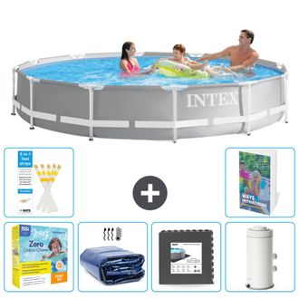 Intex Piscina Prism Frame Redonda - 366x76 Cm - 7-piezas S111