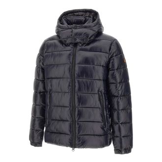 Save The Duck Winter Jackets, male, Black, Size: XL Florian Love21 Puffer Jacket