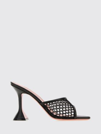 Amina Muaddi High Heel Shoes Woman color Black