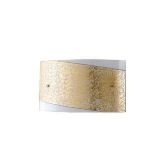 Netlighting PARIS 4 Light Flush Wall Light Gold 45x25cm | Size: 45x25 cm