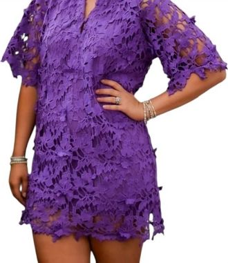 BuddyLove Lulu Dress In Plum