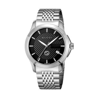 Gucci Accessoires, Heren, Grijs, ONE Size, G-Timeless Horloge