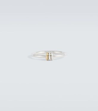 Spinelli Kilcollin Sirius sterling silver and 18kt gold ring