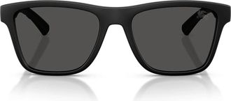 Burberry Vierkante Zonnebrillen - unisex - Zonnebrillen - Blauw - 55 MM - Nylon - Accessoires