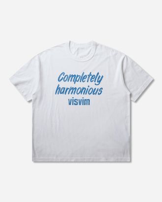 Visvim Men s Jumbo T-Shirt DMGD White