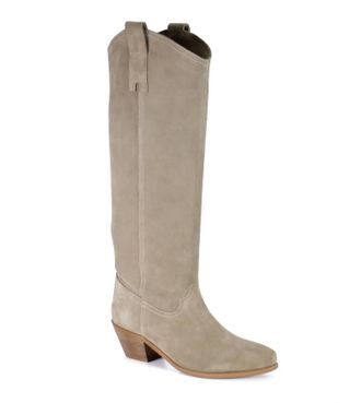 Diba Womens Ame Thyst Suede Boot In Taupe