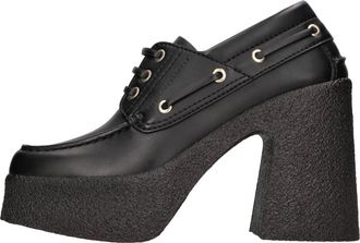 Stella McCartney Francesine Enkellaars - Dames - Pumps - Zwart - 39 EU - Leer - Schoenen