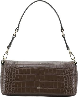 Abro Mila Stijlvol Model Auto Luchtverfrisser - Dames - Schoudertassen - Bruin - ONE Size - Tassen