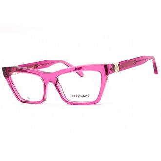 Ferragamo Demo Cat Eye Ladies Eyeglasses SF3021 665 54