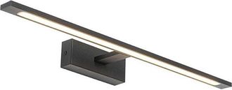 QAZQA Jerre wandlamp - 62x13.5x5.5cm - incl. LED - IP44 - mat zwart