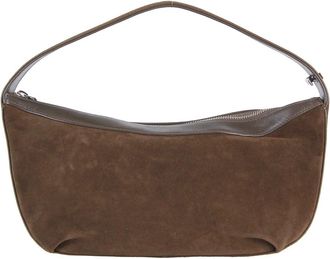 Staud Demy Schoudertas - Dames - Handtassen - Bruin - ONE Size - Leer - Tassen