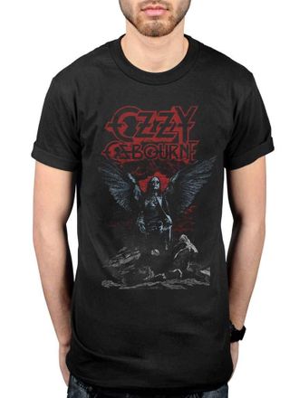 AWDIP Official Ozzy Osbourne Angel Wings T-Shirt Black