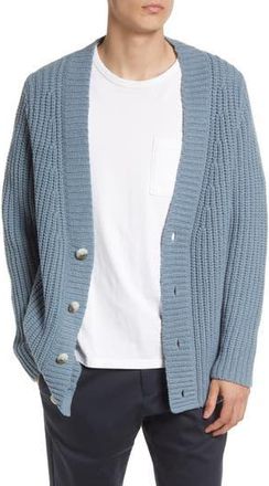 Vince Heirloom Cardigan in Light Abyss at Nordstrom Rack, Size X-Large