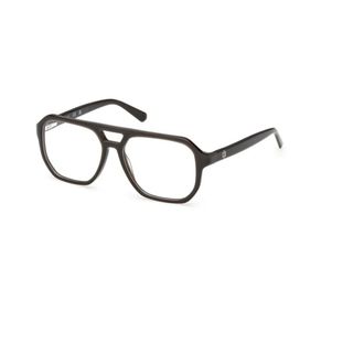 Guess Square Optical Frame - male - Guess - Glasses - Brown - 55 MM - Accessories