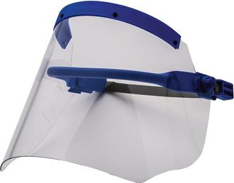 Voss Voss - Escudo De Protecci&oacute;n De Electricista Transparente Con Soporte Para Casco 500x250mm