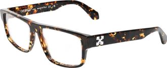 Off-white Off White Zonnebril met pijl-logo, model 8p (Donker Havana Bruin)