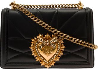 Dolce & Gabbana Dolce & Gabbana Devotion Shoulder Bag In Nappa Leather Matelasse